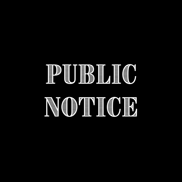 Public Notice